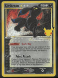 2021 Pokemon Celebrations: Classic Collection Umbreon Gold Star 17/17