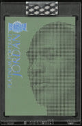 2021 Skybox Metal Basketball Platinum Portraits Michael Jordan GOAT
