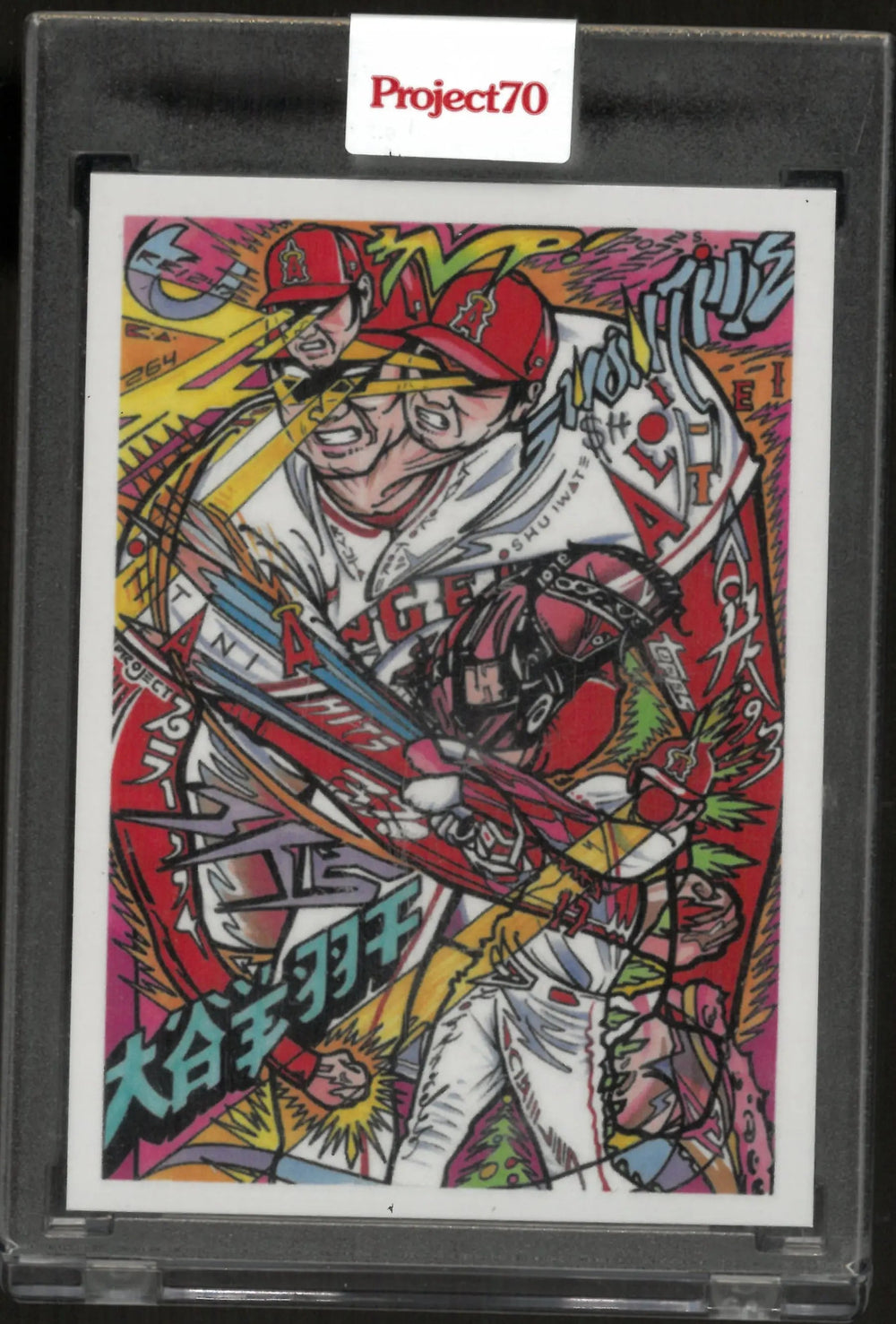2021 Topps Baseball Project 70 Shohei Ohtani By JK5
