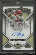 2021 Topps Tier One Talent Mike Trout Auto /50