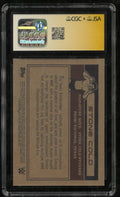 2021 Topps WWE Living Set Stone Cold Steve Austin Missing Card Number Auto CGC Authentic