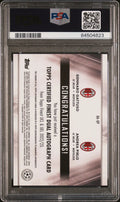 2022-23 Topps Finest UEFA CC Red Refractor Dual Auto Gattuso Pirlo /5 PSA 10