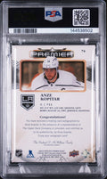2022-23 Upper Deck Premier Anze Kopitar Autograph Auto Gold /25 PSA 9