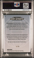 2022 Netpro International Series '03 Retro Carlos Alcaraz Dual Patch PSA 8 /50