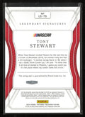 2022 Panini National Treasures Racing Legendary Signatures Tony Stewart Autograph /10
