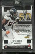 2022 Panini Originals Super Bowl 50 Auto Von Miller