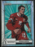 2022 Panini Prizm FIFA World Cup Qatar 2022 Dusan Vlahovic Manga