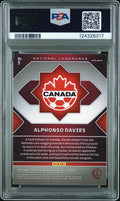 2022 Prizm World Cup Qatar National Landmarks Alphonso Davies PSA 10