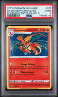 2022 Pokemon SWSH BSP Special Delivery Charizard Pokemon Center UK-Holo PSA 9