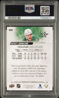2022 Upper Deck Series 2 Young Guns Wyatt Johnston #459 PSA 10
