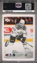 2022 UD Series 2 Wyatt Johnston Young Guns Clear Cut PSA 9 Rookie RC