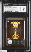 2022 Zerocool Veefriends Series 2 Genuine Giraffe Rare /500 CGC 9