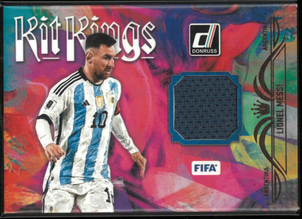 2023-24 Panini Donruss Kit Kings Lionel Messi Patch