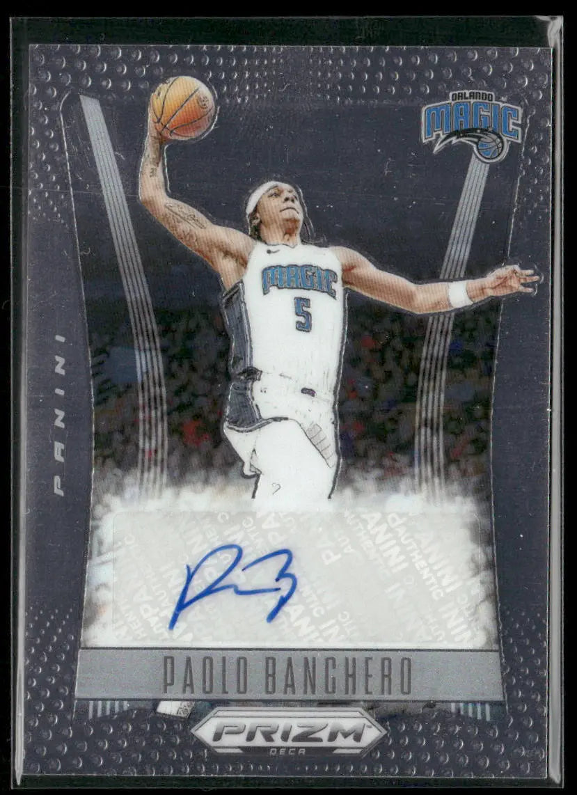 2023-24 Panini Prizm DECA Signatures Auto Paolo Banchero