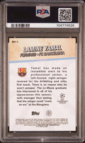 2023-24 Topps Merlin UEFA CC Chosen Ones Rookie Lamine Yamal PSA 9