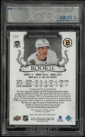 2023-24 UD The Cup Rookie Patch Auto Matthew Poitras /249