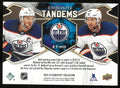 2023-24 Upper Deck Exquisite Collection Exquisite Tandems McDavid Draisaitl /5