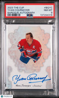 2023-24 Upper Deck The Cup Baroque Auto Yvan Cournoyer PSA 8