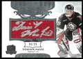 2023-24 Upper Deck The Cup Scripted Swatches Patch Auto Dominik Hasek /35