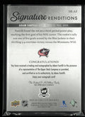 2023-24 Upper Deck The Cup Signature Renditions Adam Fantilli Autograph Auto