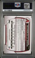 2023 Bowman Chrome Prospect Autographs D. De Los Santos Speckle Refractor PSA 10