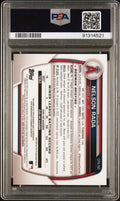 2023 1st Bowman Chrome Prospect Auto Nelson Rada RC Refractor /499 PSA 10