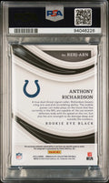 2023 Immaculate Col. PSA 9 Anthony Richardson RC Eye Black Jersey Auto 09/99