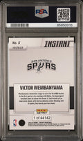 2023 Panini Instant Basketball Victor Wembanyama RC Rookie #5 PSA 10