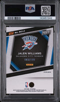 2023 Panini National Vip Gold Rookies Jalen Williams Blue Sparkle /149 RC PSA 10