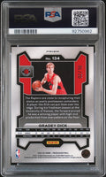 2023 Panini Prizm Gradey Dick RC Rookie #134 Gold Shimmer FOTL PSA 10 /10