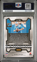 2023 Panini Prizm Jared Goff Auto Autograph Red Shimmer /35 PSA 10