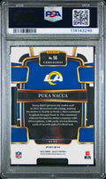 2023 Panini Select Puka Nacua #56 Die Cut Zebra Prizm PSA 10