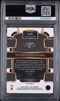 2023 Panini Select Rookie Victor WembanyamaeBlue Prizm RC PSA 9