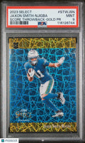 2023 Panini Select ScoreSelect Throwback Jaxon Smith-Njigba RC Gold PR PSA 9 /10