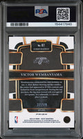 2023 Panini Select Victor Wembanyama RC Rookie Bronze Checker PSA 8 /49