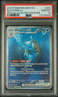 2023 Pokemon Mew EN-151 Blastoise EX Special Illustration Rare PSA 10 200/165