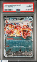 2023 Pokemon Obf EN-Obsidian Flames Charizard EX PSA 10 #125