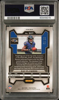 2023 Prizm Football Zay Flowers RC Rookie Purple Wave PSA 10 /99