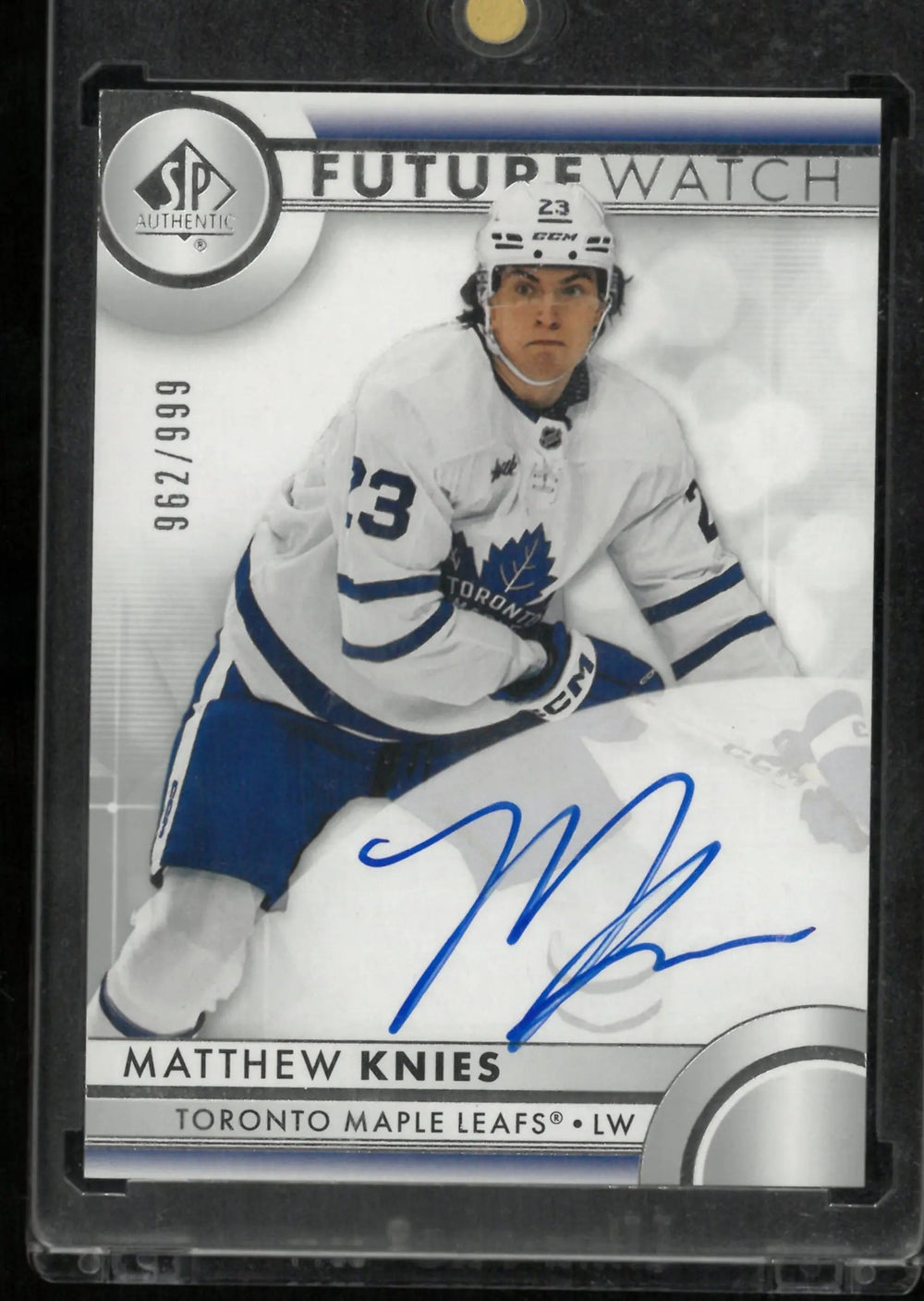 2023 Sp Authentic Future Watch Auto Matthew Knies /999