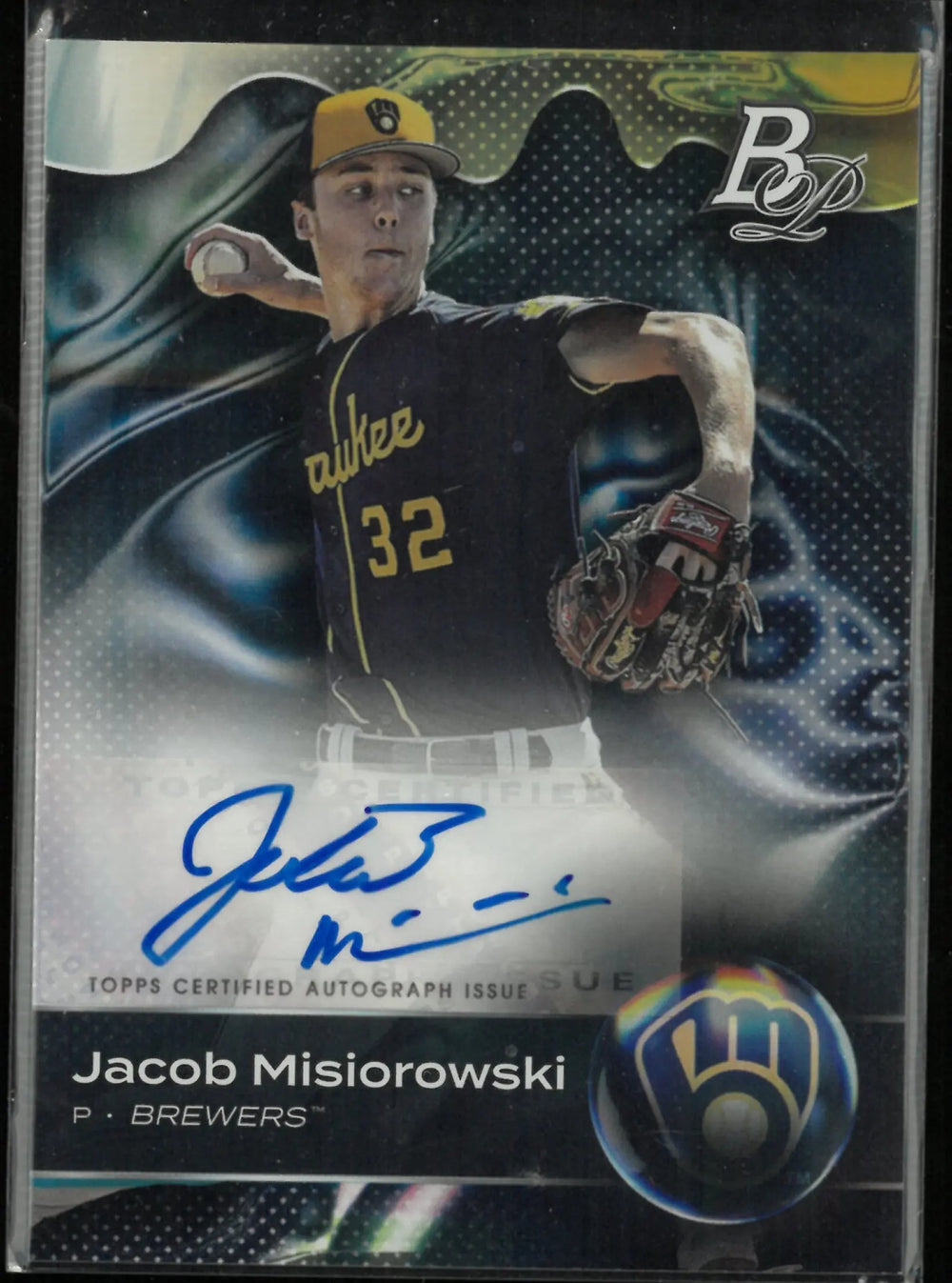 2023 Topps Bowman Platinum Prospect Autograph Jacob Misirowski Auto