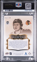 2023 UD The Cup The NHL Collection Auto Patch Connor Bedard RC /35 PSA Authentic
