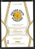 2024-25 Panini Flawless Basketball Blue Flawless Auto Chris Mullin /9