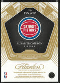 2024-25 Panini Flawless Basketball Shade Signatures Auto Ausar Thompson /25