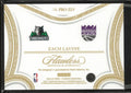 2024-25 Panini Flawless Progressions Autograph Zach Lavine Auto Red /15