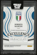 2024-25 Panini Immaculate Collection Excellence Roberto Mancini Autograph /25