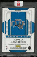 2024-25 National Treasures Timeless Talents Auto Paolo Banchero /75