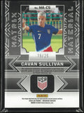 2024-25 Panini Obsidian Matrix Material Cavan Sullivan Rookie Patch Auto RC /25