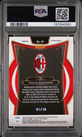 2024 Panini Select FIFA Terrace Gold Wave Prizm Tijjani Reijnders #42 /10 PSA 9