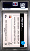 2024-25 Topps Chrome Sapphire Edition UEFA CC Lamine Yamal Yellow /75 PSA 10