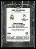 2024-25 Topps Chrome UCC Jude Bellingham Autograph Orange Lazers /25